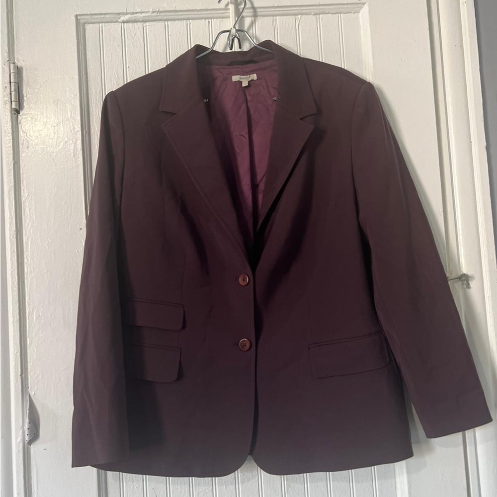 Santorelli Rich Plum Blazer